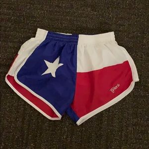 Texas flag shorts